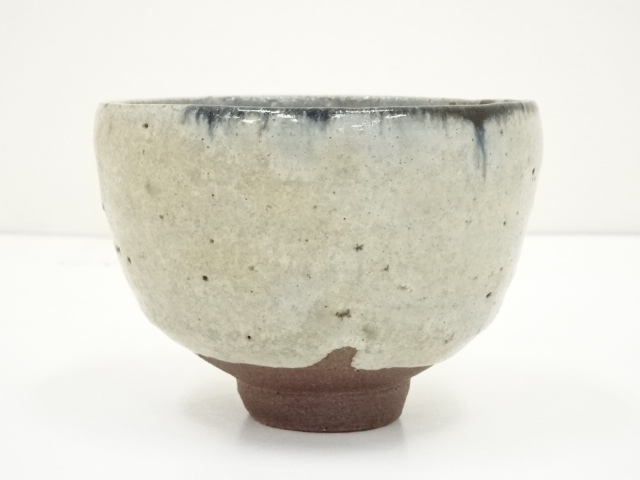 茶碗　骨董品 古唐津 藤の川内窯 斑唐津茶碗（大徳寺488世円山伝衣箱書